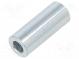 Spacer sleeve  20mm  cylindrical  steel  zinc  Out.diam  8mm