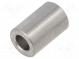 Spacer sleeve  9mm  cylindrical  stainless steel  Out.diam  6mm