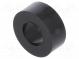 Spacer sleeve  cylindrical  polyamide  L  4mm  Øout  10mm  black