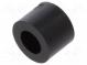 Spacer sleeve  cylindrical  polyamide  L  3mm  Øout  4mm  black