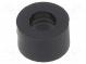 Spacer sleeve  cylindrical  polyamide  L  5mm  Øout  8mm  black