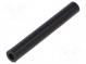 Spacer sleeve  cylindrical  polyamide  L  60mm  Øout  8mm  black