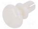 Rivet  polyamide  L.rivet 4.5mm  Panel cutout diam 3.1mm  UL94HB