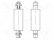 PCB distance  polyamide 66  L  16mm  latch/latch  natural  UL94V-2