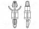PCB distance  polyamide  L  31.7mm  snap fastener  natural