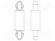 PCB distance  polyamide 66  L  9mm  latch/latch  black  UL94V-2