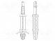 PCB distance  polyamide 66  L  15.9mm  latch/latch  natural