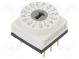 Encoding switch  Pos  16  PCB,THT  80mΩ  DC load @R  0.15A/42VDC