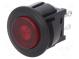 Switch  push-button  Pos  2  SPST-NO  3A/125VAC  OFF-ON  red  1kV