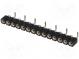 Socket  pin strips  female  PIN  14  turned contacts  vertical