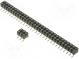 Socket  pin strips  female  PIN  36  turned contacts  vertical