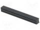 Socket  pin strips  female  PIN  72  straight  1.27mm  SMT  2x36