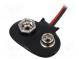 6F22 connector  Type  transversal (low profile)  Leads  cables