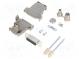 D-Sub  PIN  15  plug  female  soldering  for cable  black