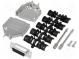 D-Sub  PIN  15  plug  female  soldering  for cable  black