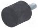 Vibroisolation foot  Ø  20mm  H  20mm  Shore hardness  40±5  160N