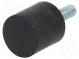 Vibroisolation foot  Ø  20mm  H  20mm  Shore hardness  70±5  336N
