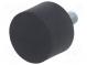 Vibroisolation foot  Ø  30mm  H  20mm  Shore hardness  55±5  924N