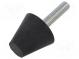 Vibroisolation foot  Ø  20mm  Shore hardness  55±5  407N  96N/mm