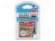 Tape  12mm  3m  red  Character colour  white