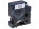 Tape  12mm  5.5m  white  Character colour  black