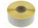 Label  19mm  51mm  white  Character colour  black