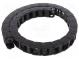 Cable chain  E14  Bend.rad  100mm  L  1006mm  Int.height  19mm