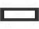 Frontal bezel  EASER162-NLED  Dim  76x27mm  60x14.8mm  ABS