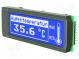 Display  LCD  graphical  STN Positive  122x32  blue  LED  68x26.8mm