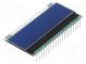 Display  LCD  alphanumeric  STN Negative  8x1  blue  55x17.5mm