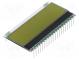 Display  LCD  alphanumeric  STN Positive  16x3  yellow-green