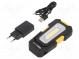 Lamp  working  135x70x26mm  Light source  COB  70lm,300lm  magnet