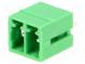 Pluggable terminal block  3.5mm  ways  2  straight  socket  male