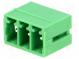 Pluggable terminal block  3.5mm  ways  3  straight  socket  male