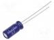 Capacitor  electrolytic  bipolar  THT  10uF  25VDC  Ø5x11mm  ±20%