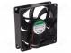 Fan  DC  axial  12VDC  92x92x25mm  66.76m3/h  28dBA  slide bearing