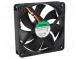 Fan  DC  axial  24VDC  120x120x25mm  127.5m3/h  34dBA  ball bearing