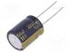 Capacitor  electrolytic  low ESR  THT  2200uF  16VDC  Ø16x20mm