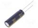 Capacitor  electrolytic  low ESR  THT  100uF  100VDC  Ø10x30mm