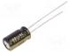 Capacitor  electrolytic  low ESR  THT  68uF  35VDC  Ø6.3x11.2mm