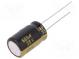 Capacitor  electrolytic  low ESR  THT  680uF  35VDC  Ø12.5x20mm