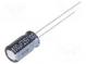 Capacitor  electrolytic  low ESR  THT  100uF  25VDC  Ø6.3x11.2mm