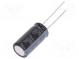 Capacitor  electrolytic  low ESR  THT  1000uF  25VDC  Ø10x20mm