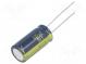 Capacitor  electrolytic  low ESR  THT  180uF  63VDC  Ø10x20mm  ±20%