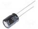 Capacitor  electrolytic  low ESR  THT  220uF  35VDC  Ø8x11.5mm