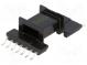 Coilformer  with pins  Application  EFD25/13/9  Mat  plastic