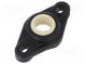 Bearing  flange  Øint  6mm  iglidur® W300  lubricant-free  igubal®