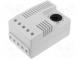 Sensor  hygrostat  SPDT  8A  250VAC  screw terminals  0÷60°C  IP20