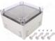 Enclosure  wall mounting  X 190mm  Y 190mm  Z 130mm  EK  grey  IK08
