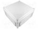 Enclosure  wall mounting  X 280mm  Y 280mm  Z 130mm  EK  grey  IK08